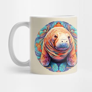 Mandala Manatee Mug